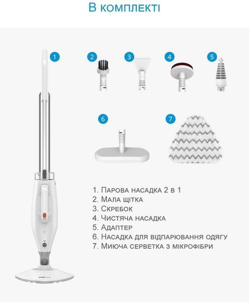 Парова швабра MIDEA MODSC2 MODSC2 фото