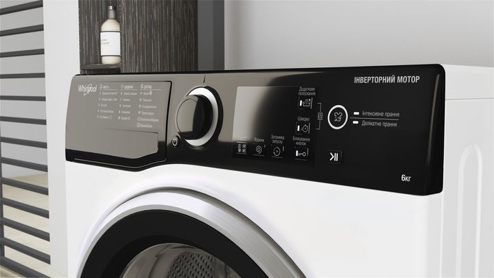 Пральна машина Whirlpool WRBSB 6228 B UA (інвертор) WRBSB 6228 B UA фото