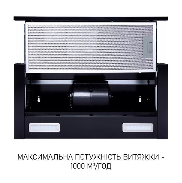 Витяжка Minola HTL 6615 BL 1000 LED (телескопічна) HTL 6615 BL фото