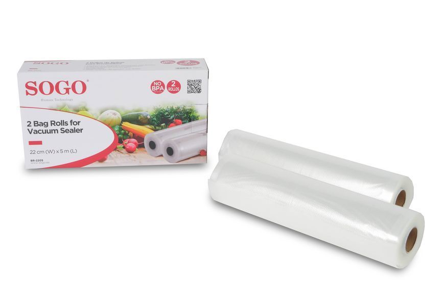 Плівка для вакууматора SOGO BR-2205 (2шт, 22см5м) BR-2205 фото