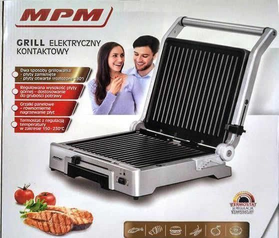 Електрогриль MPM MGR-10M MGR-10M фото