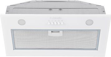 Витяжка Minola HBI 52621 WH GLASS 700 LED (повновбудована, 53 см, 700 м&sup3;/год, біла) HBI 52621WH фото