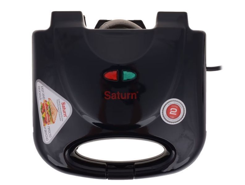 Бутербродниця SATURN-ST-EC1082 Black трикутник ST-EC1082 Black фото