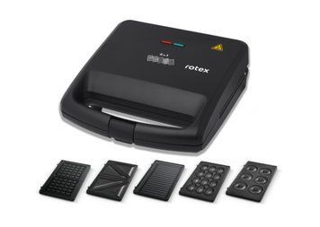 Бутербродниця Rotex RSM225-B (5 в 1) RSM225-B фото