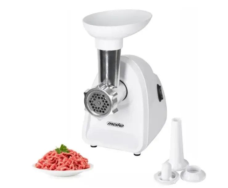 М'ясорубка Mesko MS 4809, 1500 Вт, електрична, насадки для ковбас і кеббе