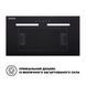 Витяжка INTERLINE SWAY BL A/60 GL/S (повновбудована, 55 см, 1000 м&sup3;/год, чорна) SWAY BL A/60 GL/S фото 5