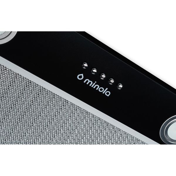 Витяжка Minola HBI 5622 BLF 1000 LED (повновбудована, 52.5 см, 1000 м&sup3;/год, чорна) HBI 5622 BLF 1000 LED фото