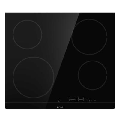 Варильна поверхня Gorenje ECT641BSC (електрична, вбудована, 4 конфорки, чорна) ECT641BSC фото