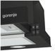 Витяжка Gorenje TH62E4BG (телескопічна, вбудована, 60 см, 450 м&sup3;/год, чорна) TH62E4BG фото 3