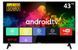 Телевізор MILANO "43FHDT2S14NQ25" Qled Smart TV 43FHDT2S14NQ25 фото 1