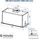 Витяжка Minola HBI 6873 BL GLASS 1200 LED Line (повновбудована) HBI 6873 BL фото 9