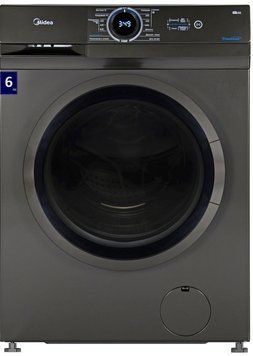 Пральна машина MIDEA MF100W60/ T-UA (графіт) MF100W60/ T-UA фото
