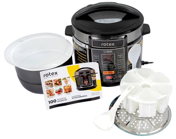 Мультиварка-скороварка Rotex REPC76-B REPC76-B фото