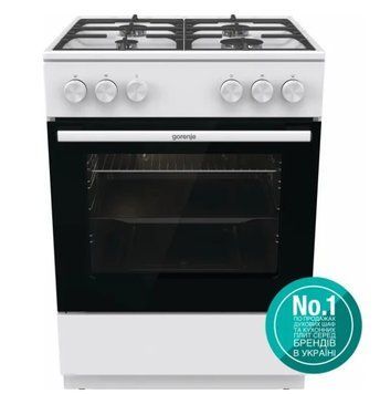 Плита газова Gorenje GG 6A10 WFFM (чавунні решітки) GG 6A10 WFFM фото
