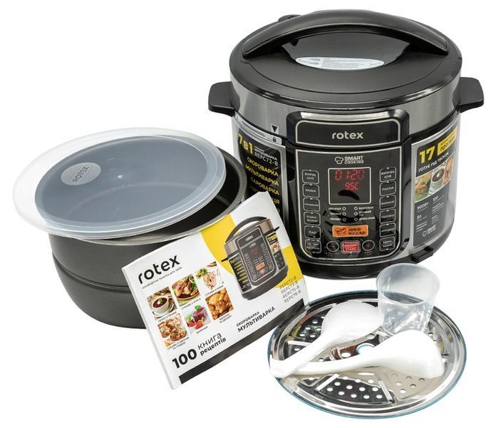 Мультиварка-скороварка Rotex REPC72-B REPC72-B фото