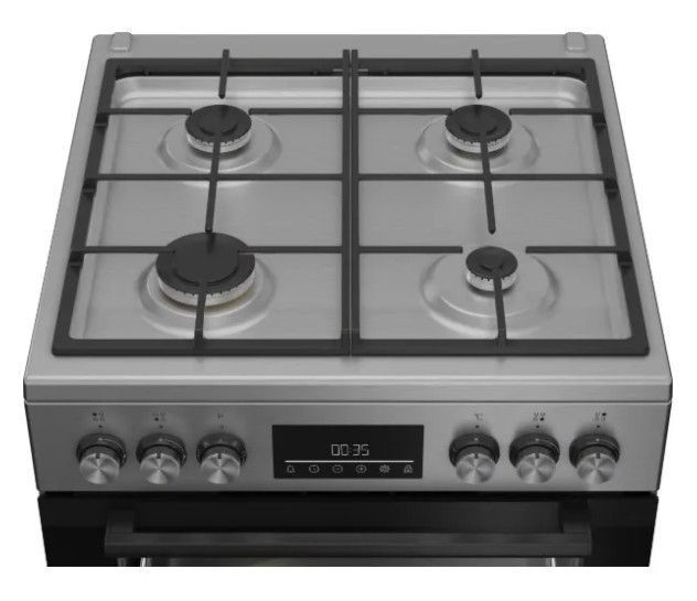 Плита комбінована Beko FBM62330GXTN нерж. (конвекція) FBM62330GXTN фото