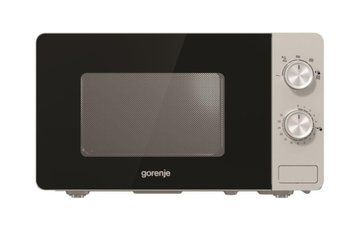Мікрохвильова піч Gorenje MO20E1S (соло, вільностояча, 20 л, сіра) MO20E1S фото