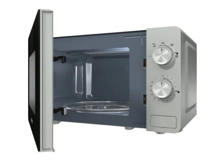 Мікрохвильова піч Gorenje MO20E1S (соло, вільностояча, 20 л, сіра) MO20E1S фото