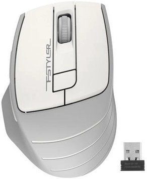 Мишка A4-Tech Fstyler FG30S Grey/White FG30S Grey/White фото