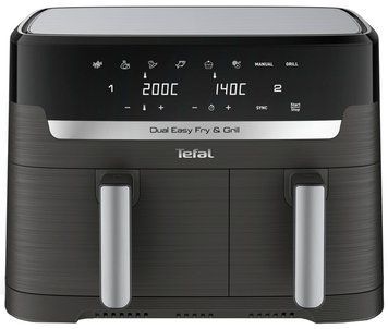 Мультипіч-фритюрниця Tefal EY905B10 Dual Easy Fry & Grill EY905B10 фото