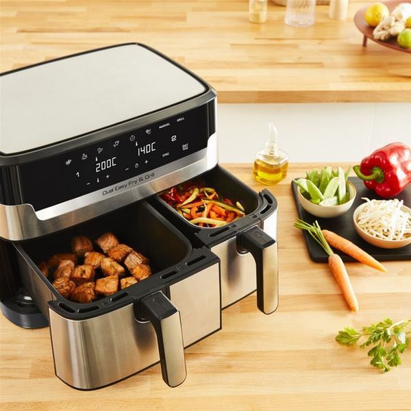 Мультипіч-фритюрниця Tefal EY905D10 Dual Easy Fry & Grill EY905D10 фото